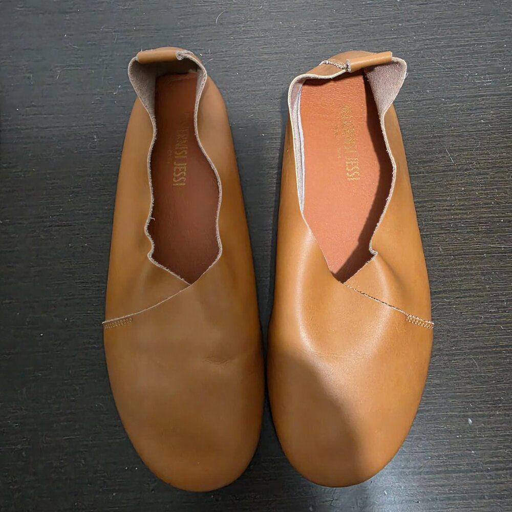 Maiernisi Jessi Brown Balet Flat Slip on Soft Comfortable Shoes 6,5? - Picture 11 of 13